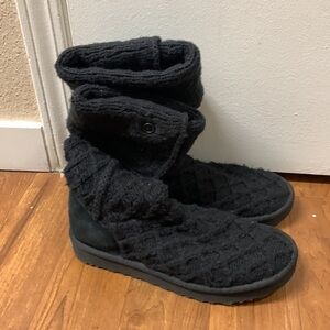 UGG Lattice Cardy Knit Boots